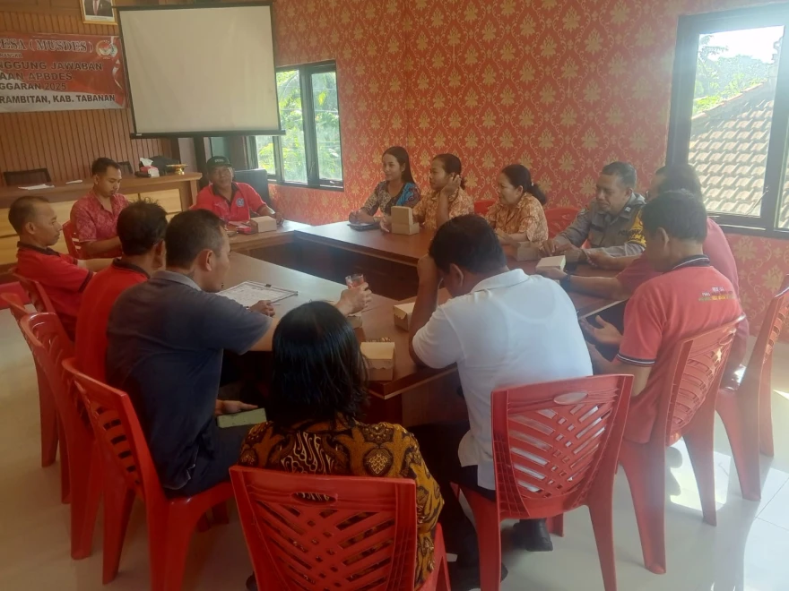 Rapat Koordinasi Perangkat Desa