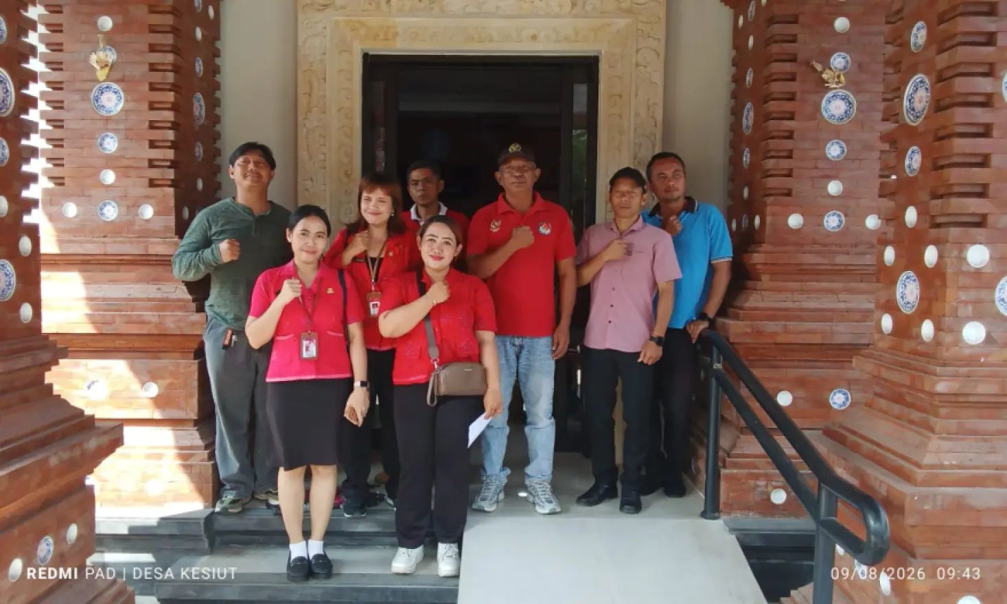 Kunjungan Dinas Ketahanan Pangan dan Perikanan Kabupaten Tabanan dalam Monitoring Perlindungan Sosial (Perlinsos)