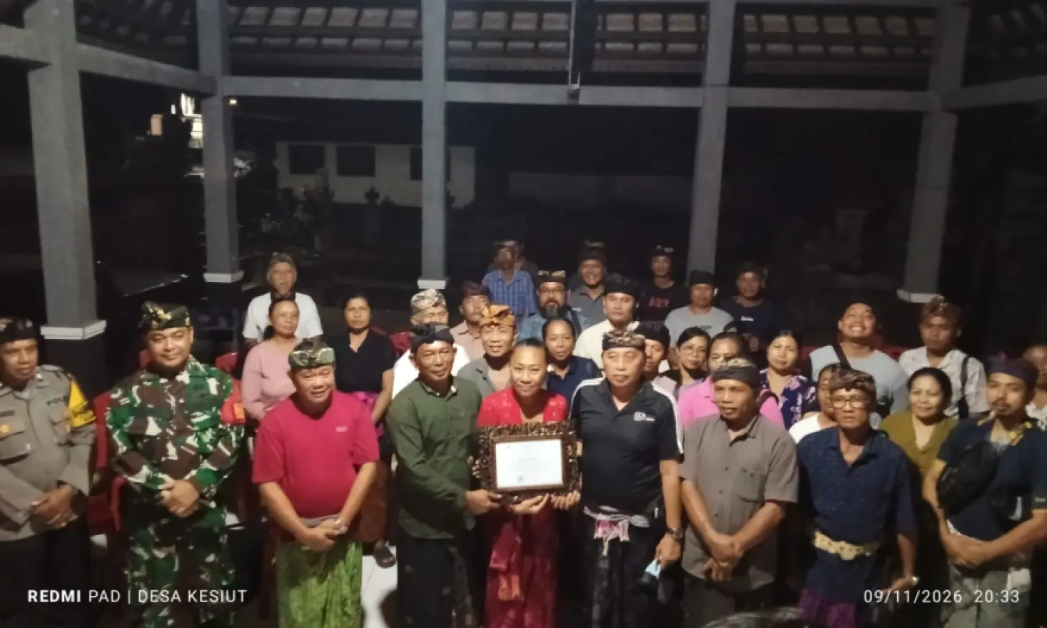 Kunjungan Daerah Pemilihan Anggota DPD RI Provinsi Bali di Desa Kesiut
