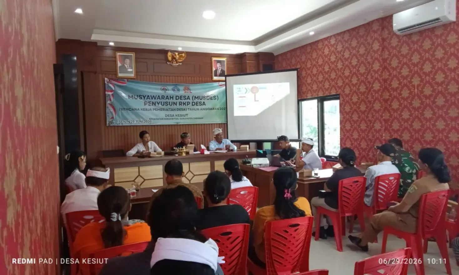 Musyawarah Desa Penyusunan Rencana Kerja Pemerintah Desa Kesiut Tahun Anggaran 2027