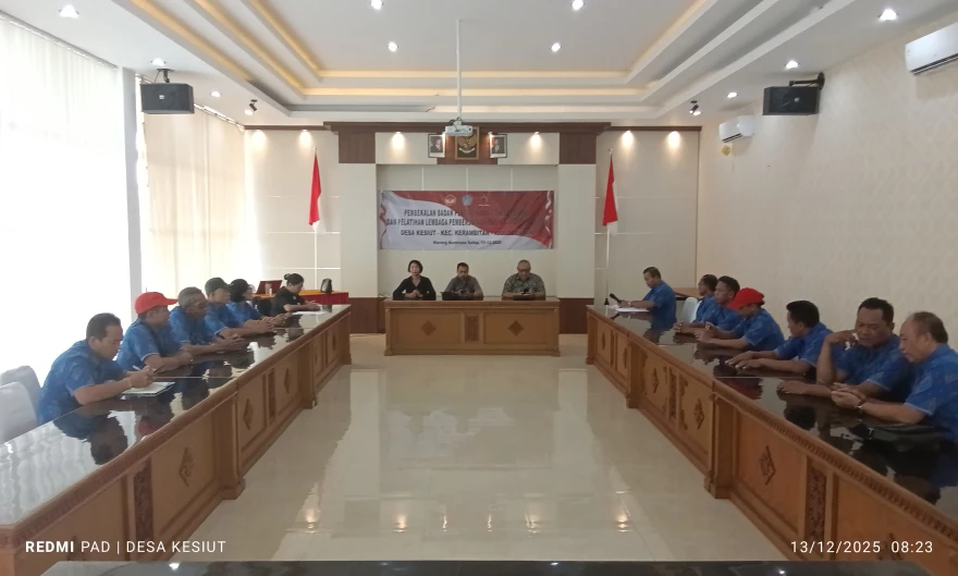 Pembekalan Badan Permusyawaratan Desa (BPD) dan Pelatihan Lembaga Pemberdayaan Masyarakat (LPM) Desa Kesiut