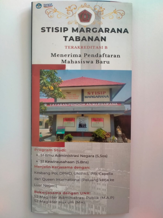 Pemperitahuan Penerimaan Pendaftaran Mahasisa Baru 