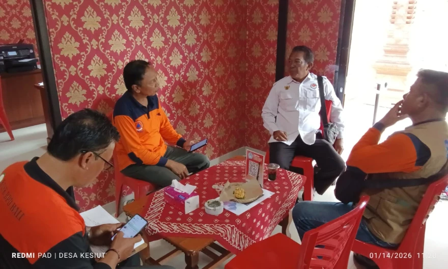 Kunjungan dari BPBD Kabupaten Tabanan