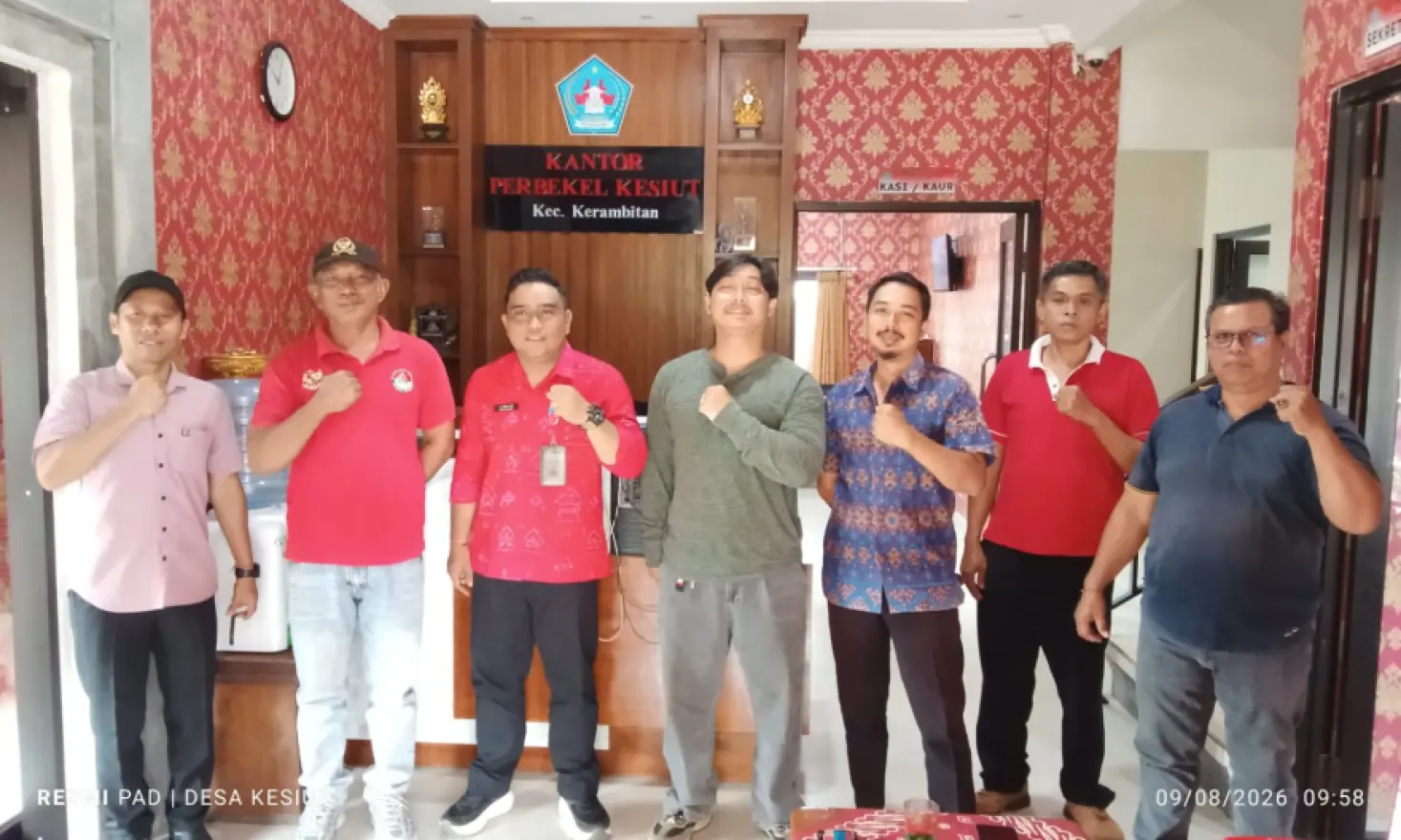 Kunjungan Plt. Camat Kerambitan ke Desa Kesiut