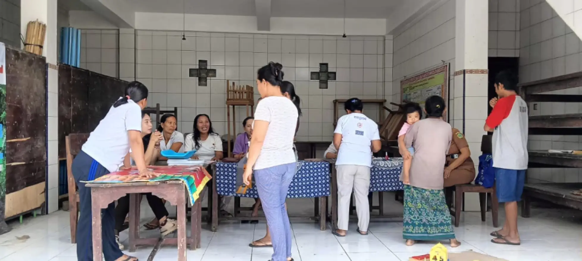 Kegiatan Posyandu di Banjar Dinas Kesiut Kangin