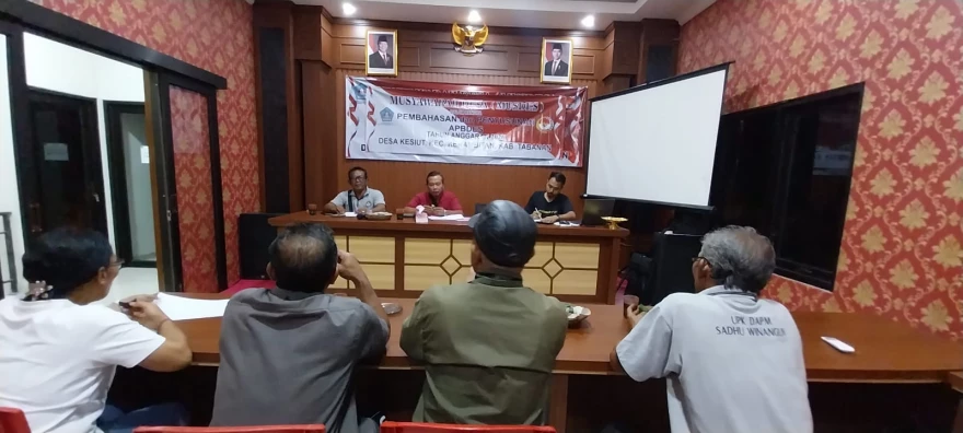 Musyawarah Desa Penetapan APBDes Tahun Anggaran 2026